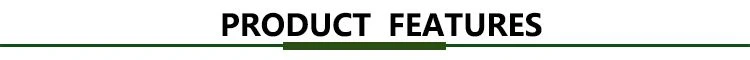 Product features Product features