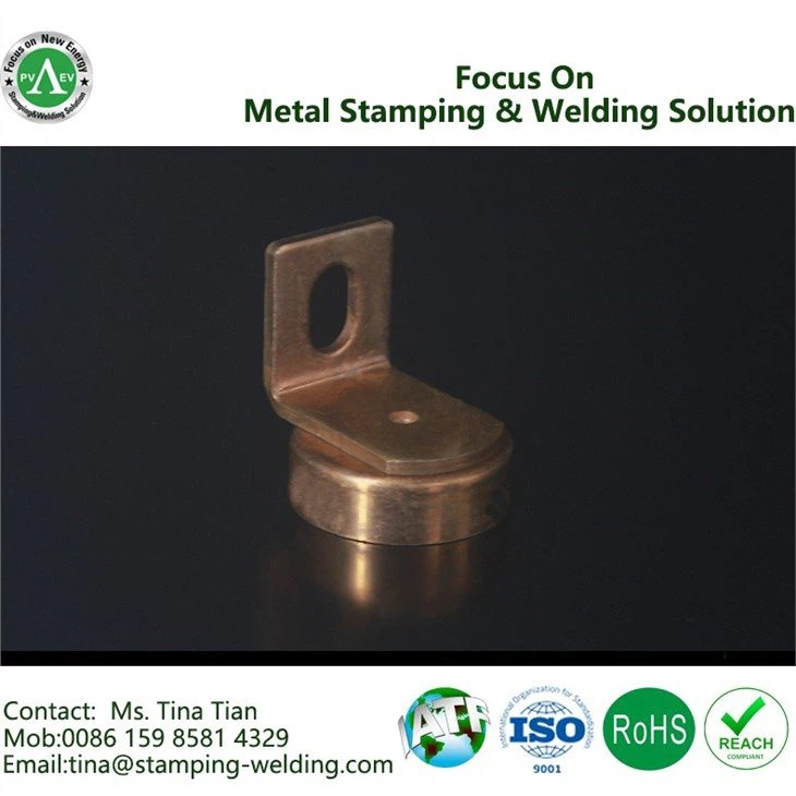 Fuze Outer End Cap And Contact Welded Components