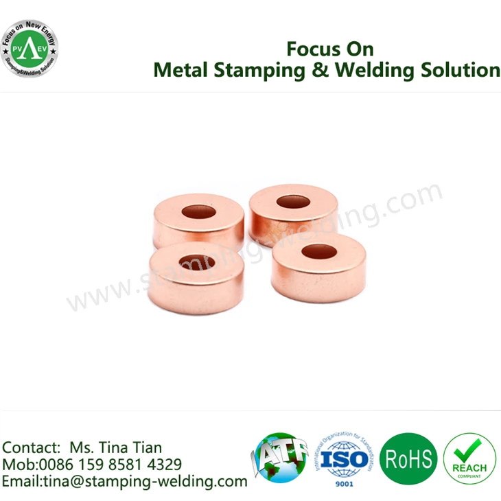 Metal Punching Cap Copper for fuse