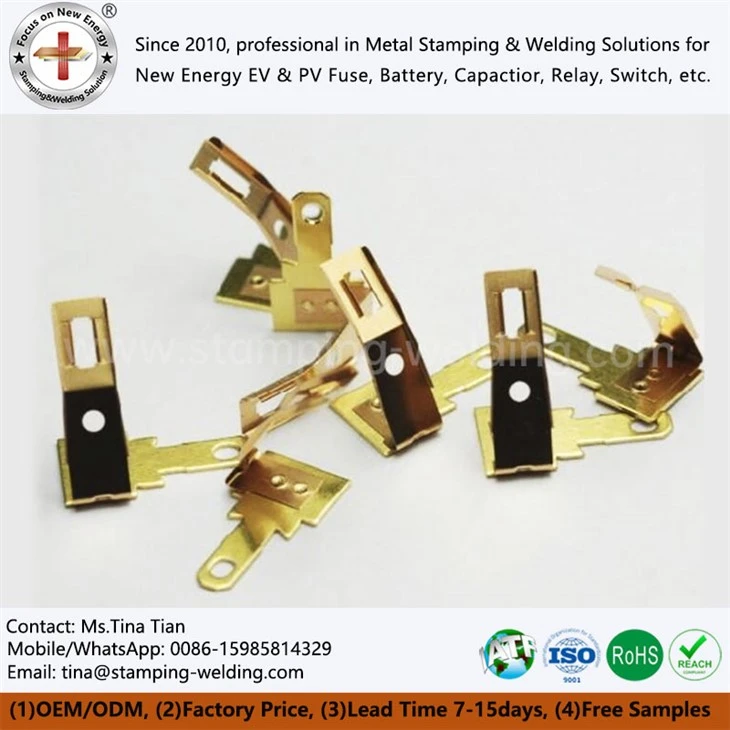 Electrical Brass Press Parts For Switch Socket