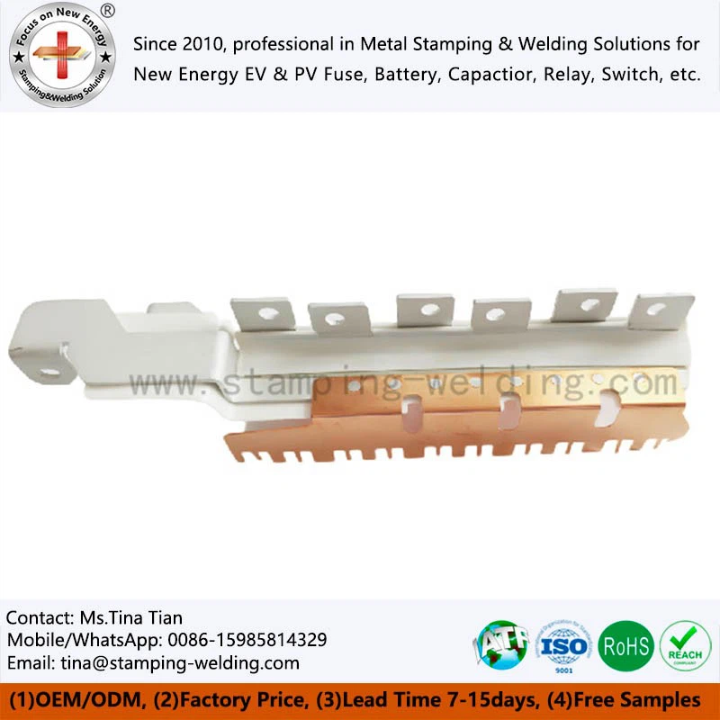 EV Motor Control Unit Film Capacitor Busbar