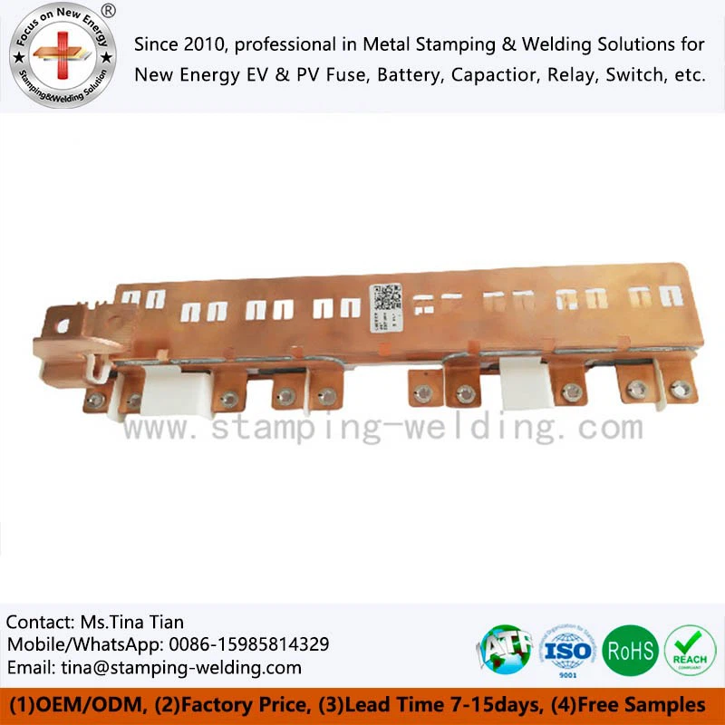 Copper Busbar for Electric Vehicle Capacitors