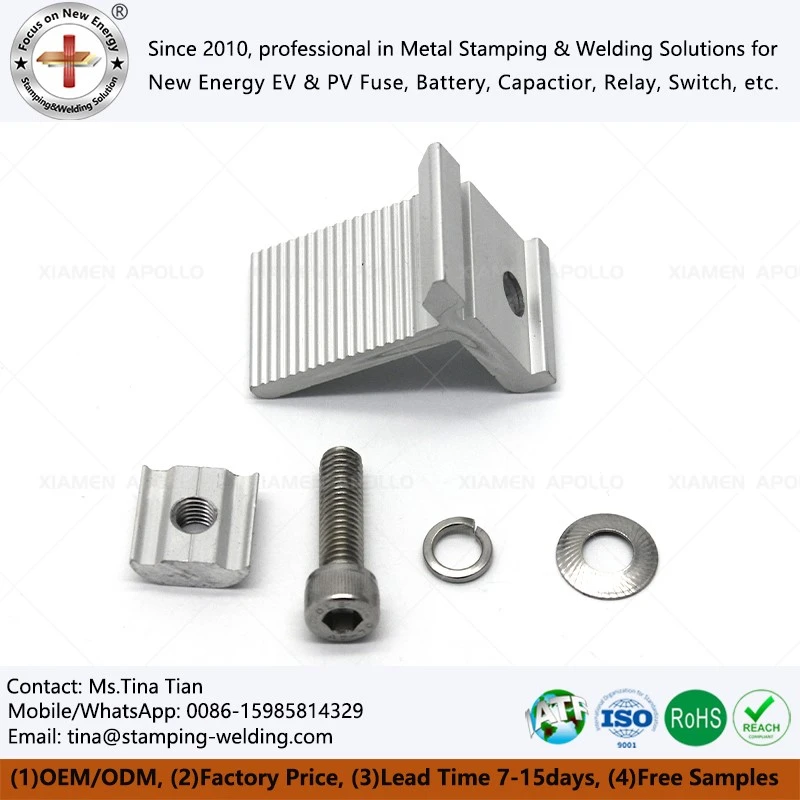 Aluminum Photovoltaic Bracket Accessories Aluminum Photovoltaic Bracket Accessories