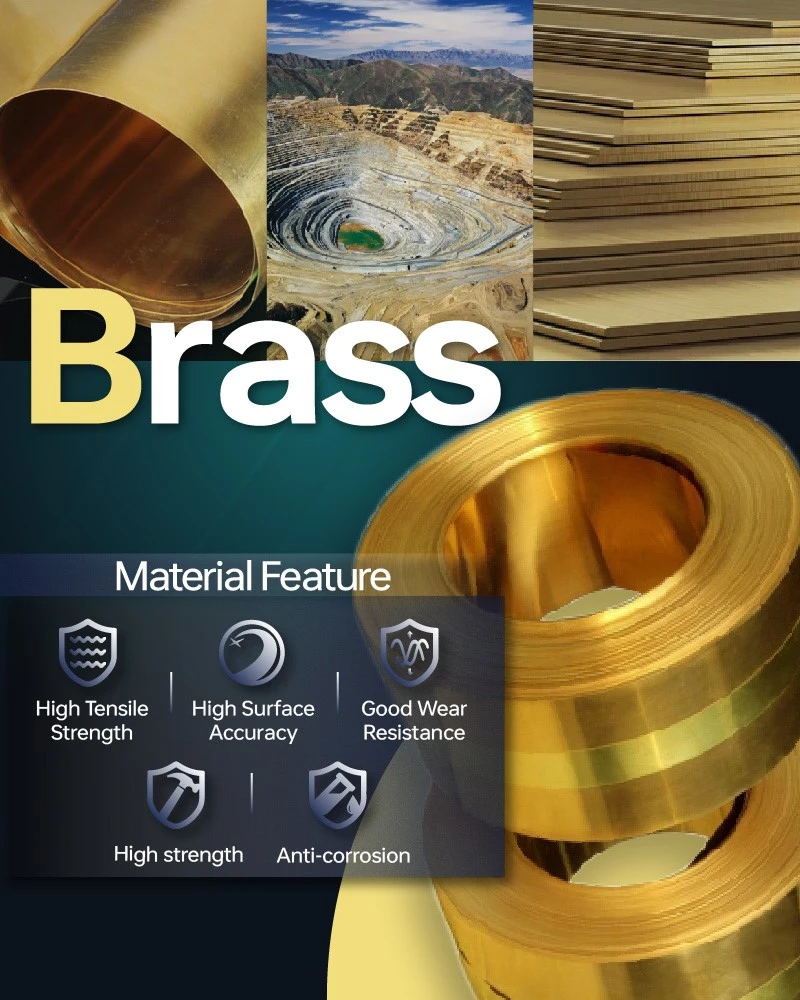 Material Advantages Of Brass bending part Material Advantages Of Brass bending part